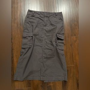 Brandy Melville Long Beverly Cargo Skirt